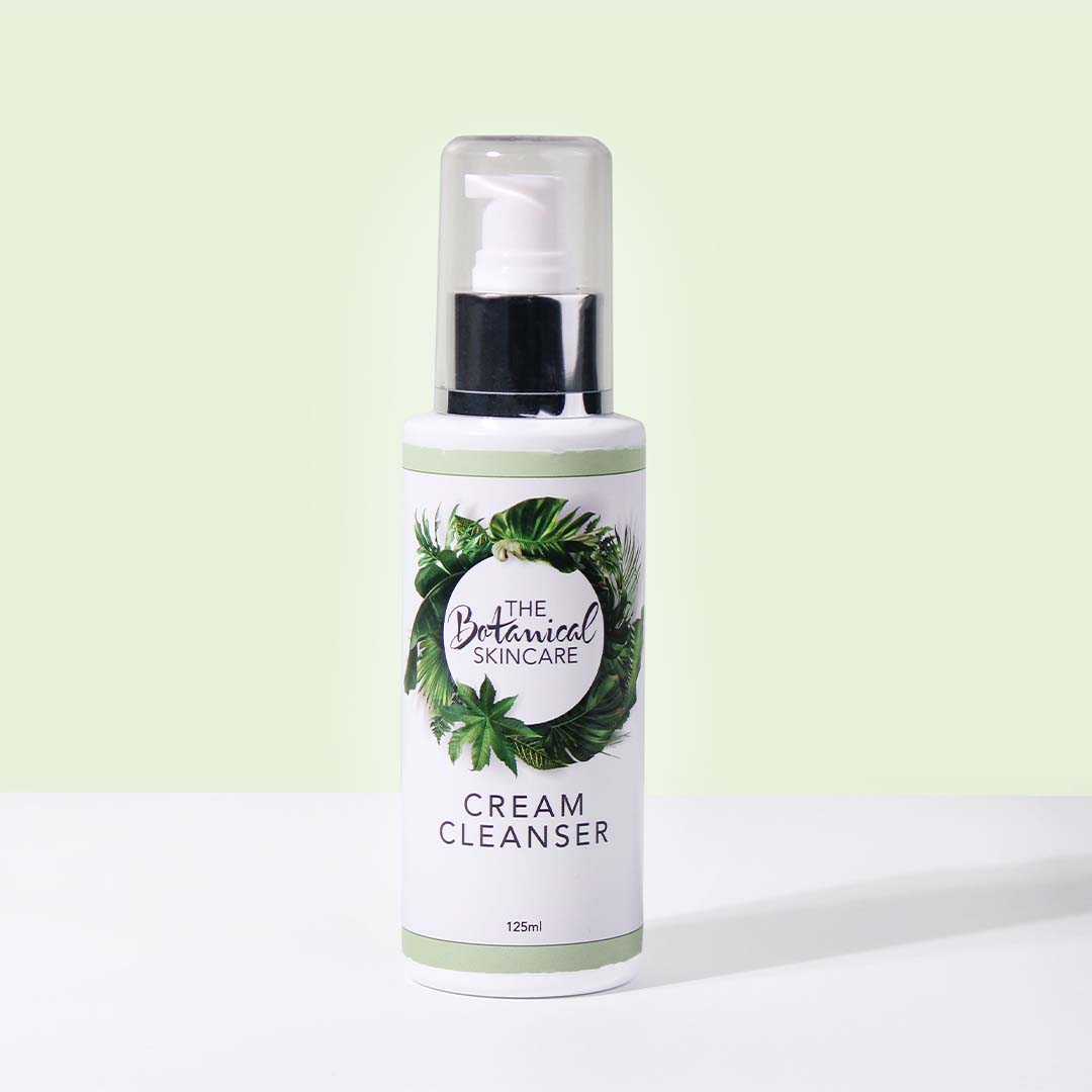 Cream Cleanser from The Botanical Skincare. Vegan and natural skincare cream cleanser perfect for sensitive skin types.
